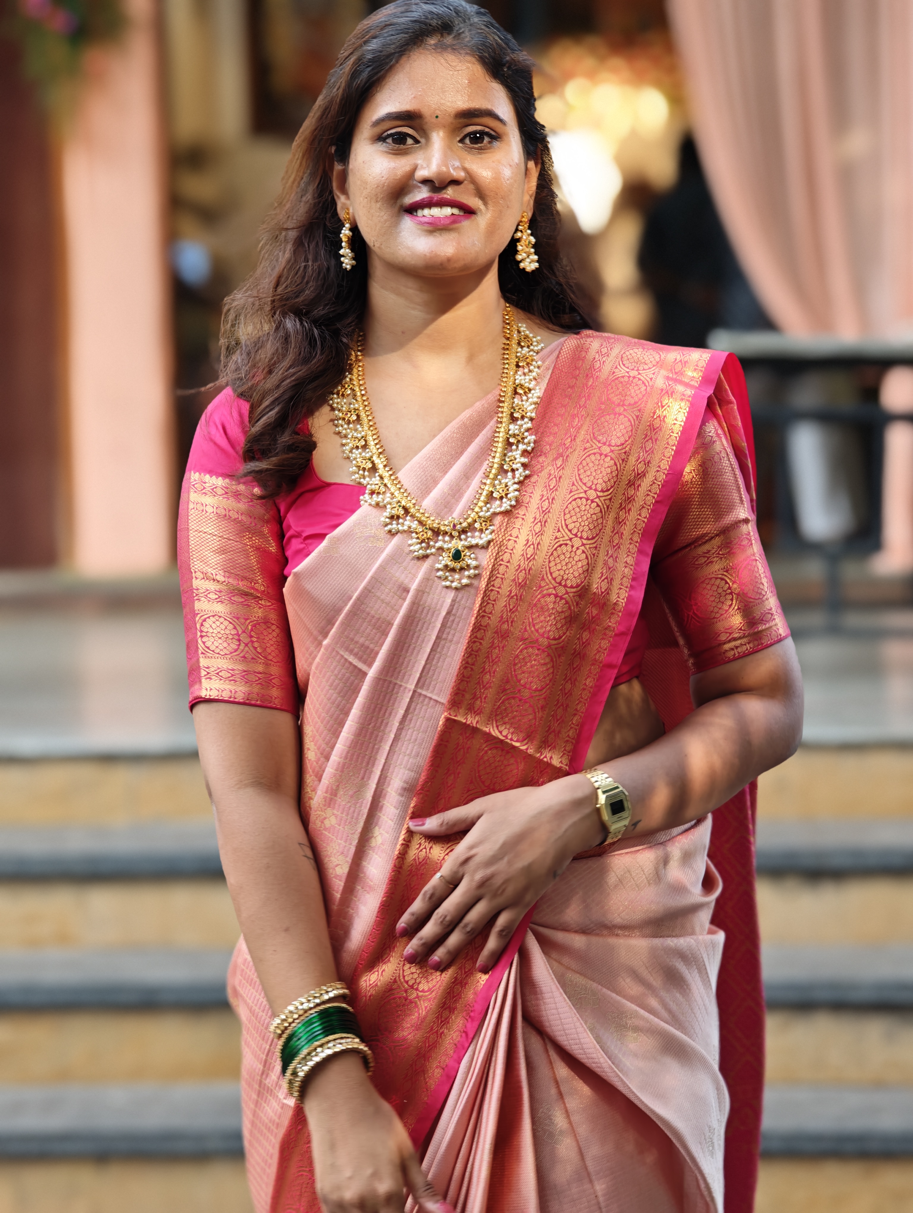 In saree